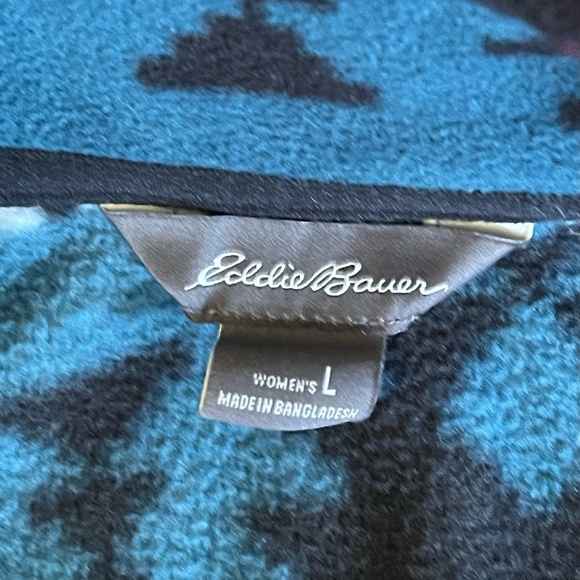 Eddie Bauer Women's Fleece Half Zip - Picture 3 of 4